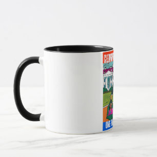 MUG DONALD TRUMP - NETTOYER L'AMÉRIQUE, UN SAC PAR FOI