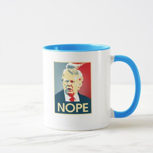 Mug Donald Trump NOPE -- Anti-Atout 2016 - (Droite)