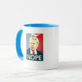 Mug Donald Trump NOPE -- Anti-Atout 2016 - (Devant gauche)