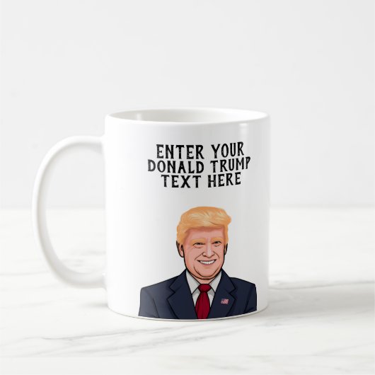 MUG DONALD TRUMP PERSONNALISÉ (Gauche)