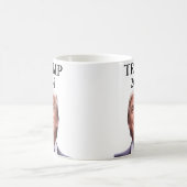 Mug Donald Trump Photo Président 2024 Décal (Centre)