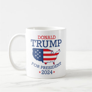 Mug Donald Trump pour le président 2024