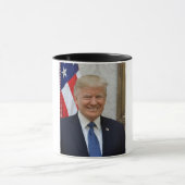 Mug Donald Trump Président des États-Unis Maison Blanc (Centre)