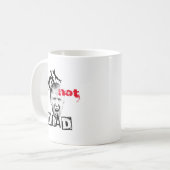 Mug DONALD TRUMP - PUNX pas MORT ! (Devant gauche)