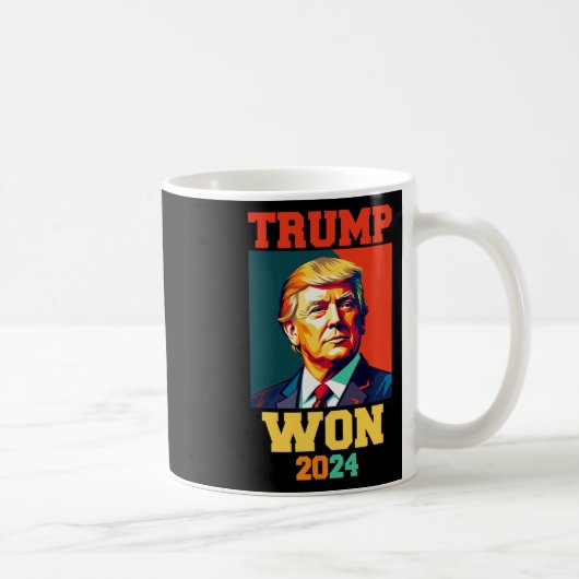 Mug Donald Trump remporte l'investiture électorale de  (Droite)