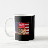 Mug Donald Trump Rendre les chats en sécurité Casquett (Gauche)