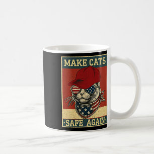 Mug Donald Trump Rendre les chats en sécurité Casquett