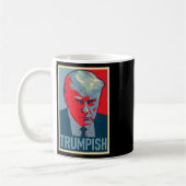 Mug Donald Trump Tiré sur une bombe (Gauche)