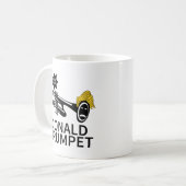 Mug Donald Trump Trumpet Drôle (Devant gauche)