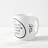 Mug Donald Trump - vous êtes mis le feu (Devant droit)