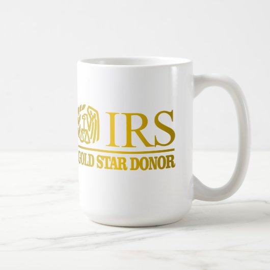 Mug Donateur de l'étoile d'or IRS (Droite)