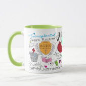 Mug Donateur d'organe de transplantation lunaire (Gauche)