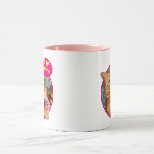 Mug Donateur mangeant des chats (Centre)