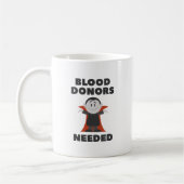 Mug Donateurs de sang nécessaires (Gauche)