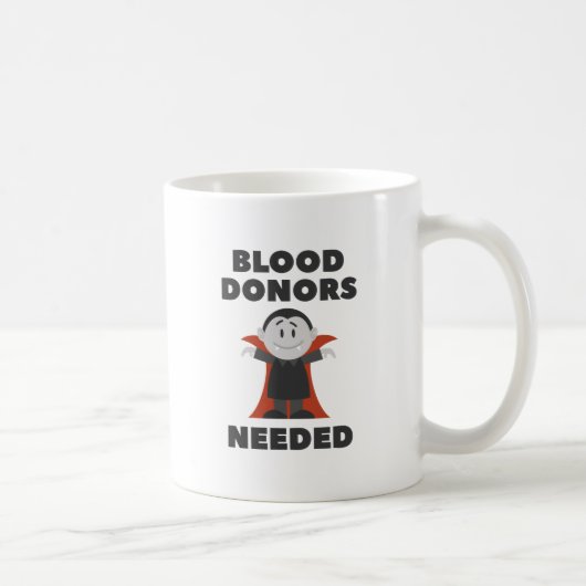 Mug Donateurs de sang nécessaires (Droite)