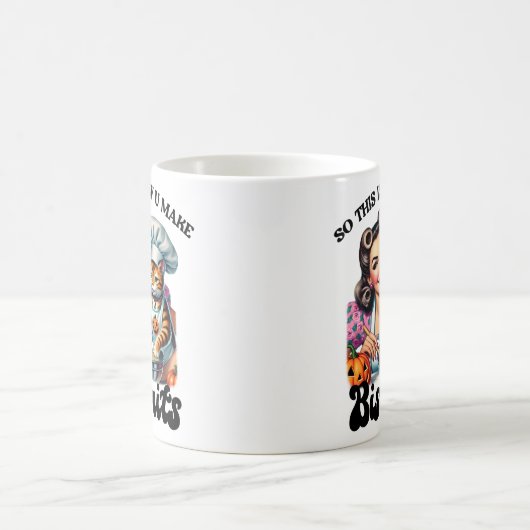 Mug Donc voici comment on fait des biscuits (Centre)