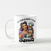 Mug Donc voici comment on fait des biscuits (Gauche)