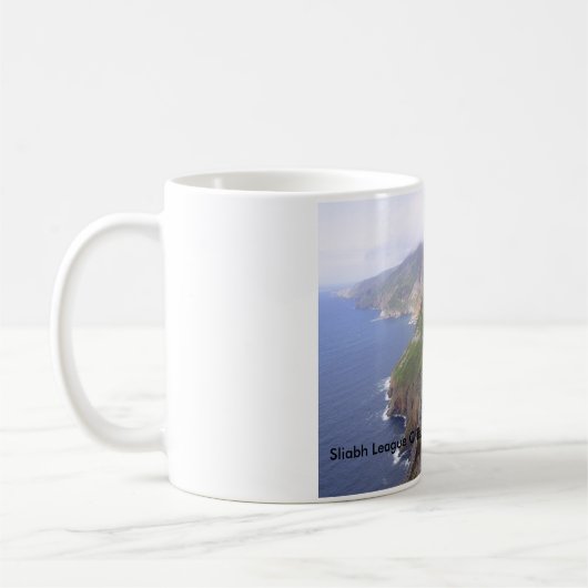 Mug Donegal Irlande, Sliabh League Cliffs & Atlantic (Gauche)