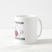 Mug Donjon Meowster Chat Drôle (Devant droit)