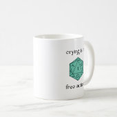 Mug donjons et dragon dice dungeon maître D&D nerd (Devant droit)