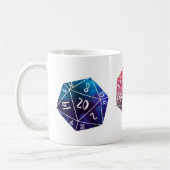 Mug Donjons et dragons, D20 (Gauche)