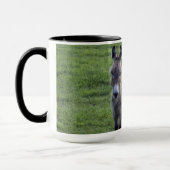 Mug Donkey Brown Tan Animal Photo (Gauche)