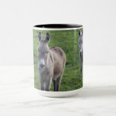 Mug Donkey Brown Tan Animal Photo (Centre)
