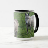 Mug Donkey Brown Tan Animal Photo (Devant droit)