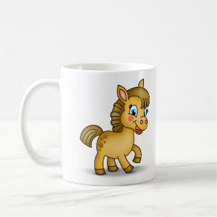 Mug Donkey Cartoon funny and Cute