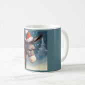 Mug Donkey de Noël 2 (Devant droit)
