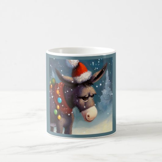 Mug Donkey de Noël 2 (Centre)