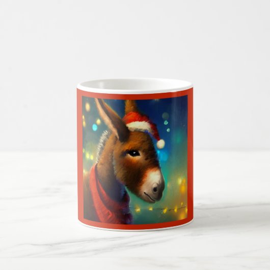 Mug Donkey de Noël 3 (Centre)