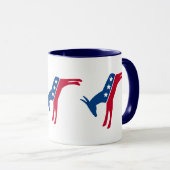 Mug Donkey démocrate (Devant droit)
