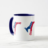 Mug Donkey démocrate (Devant gauche)