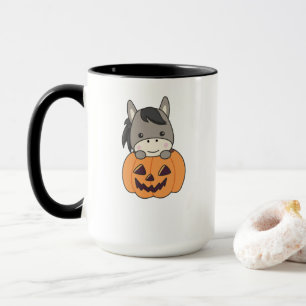 Mug Donkey En Citrouille Sweet Donkey Happy Halloween