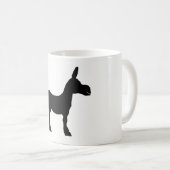 Mug Donkey silhouette (Devant droit)