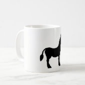 Mug Donkey silhouette (Devant gauche)