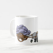 Mug Donkies Tirant Un Panier (Devant gauche)