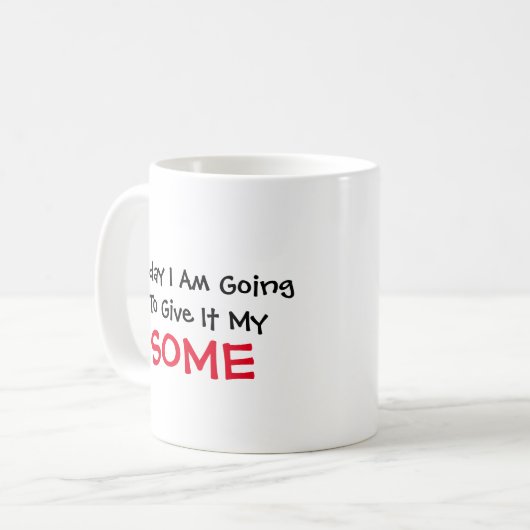 Mug Donne-en un peu (Devant gauche)