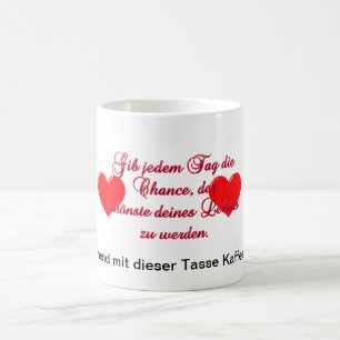 Mug "Donne la chance chaque jour"