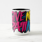 Mug donne-moi de la douleur (Centre)