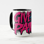 Mug donne-moi de la douleur (Devant gauche)