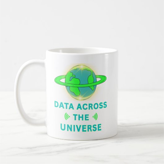 Mug Données à travers l'univers (Gauche)