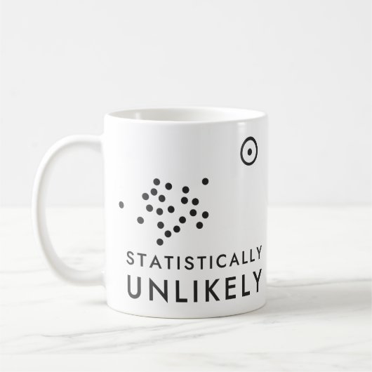 Mug Données de nuage de points statistiquement improba (Gauche)