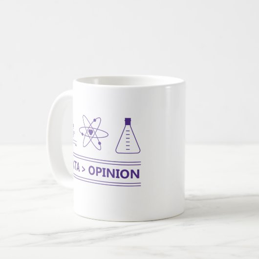 Mug Données > science de l'opinion (Devant gauche)