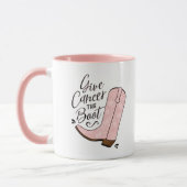 Mug Donner au cancer la conscience du cancer du sein d (Gauche)