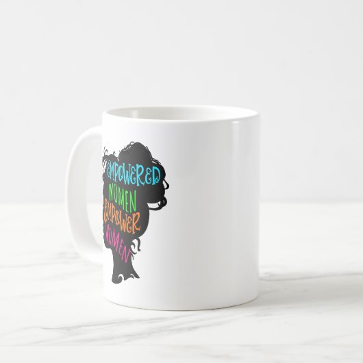 Mug Donner aux femmes les moyens d'agir (Devant gauche)