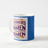 Mug Donner aux femmes les moyens d'autonomiser les fem (Devant gauche)