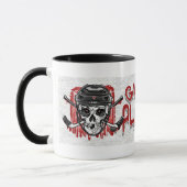 Mug Donner du sang au hockey noir (Gauche)