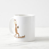 Mug Donner is Blitzen Happy Holiday Christmas Art (Devant gauche)